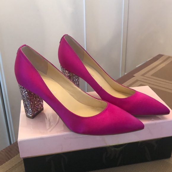❤Ivanka Trump❤ Pink Bling Shoes - Picture 10 of 10